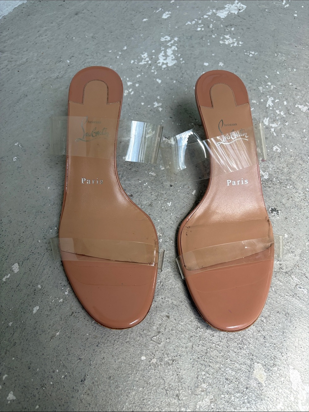 Christian Louboutin Just Nothing kitten heels